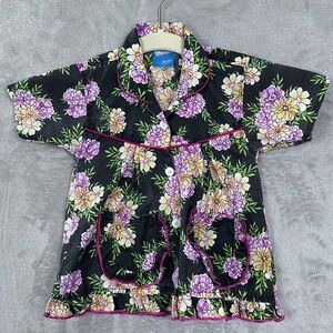 Maheen’s Girls Floral‎ Pajama Top (No Bottoms) 2T